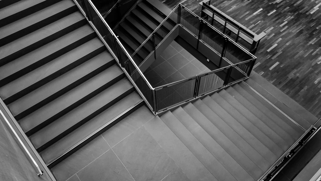 Bild von einer Treppe.